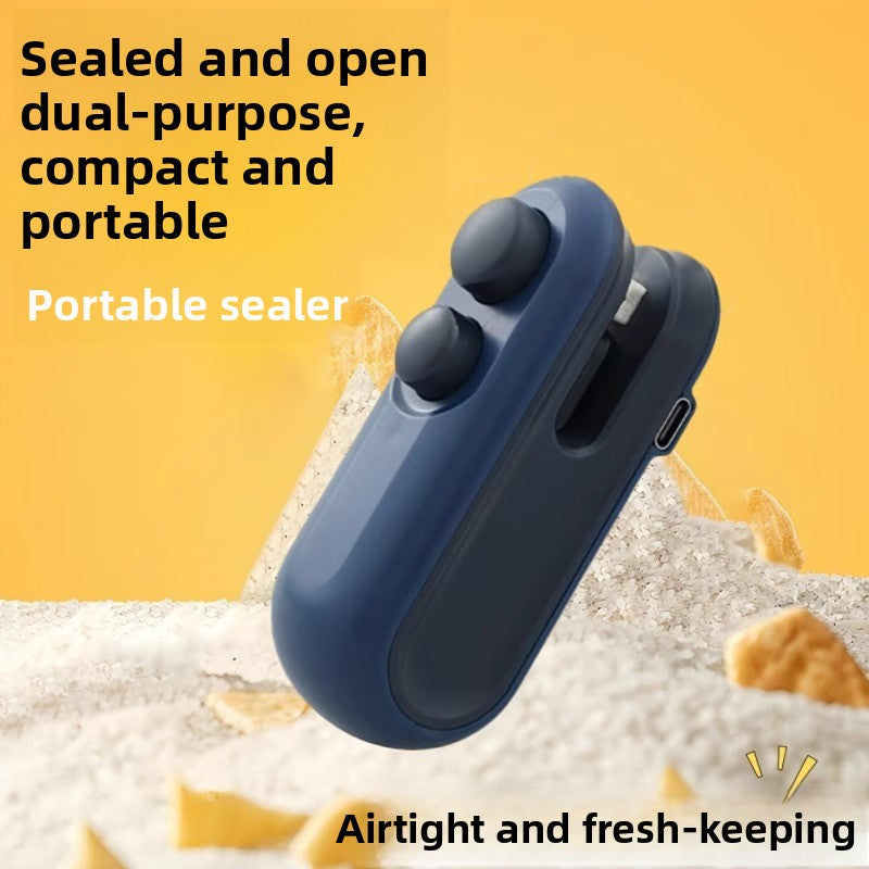 Snack plastic bag sealing machine small